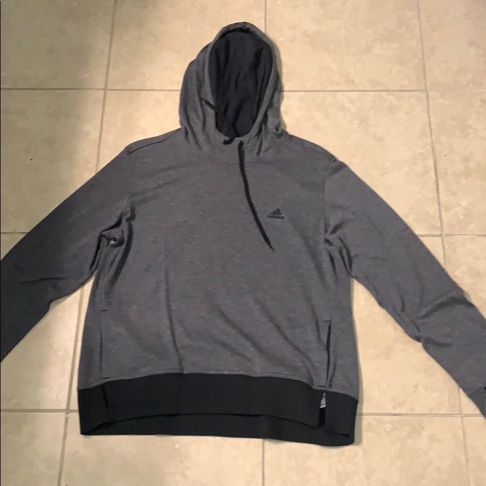 Gray adidas pullover